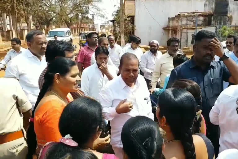 mla manik rao participated in pattana pragathi in zaheerabad