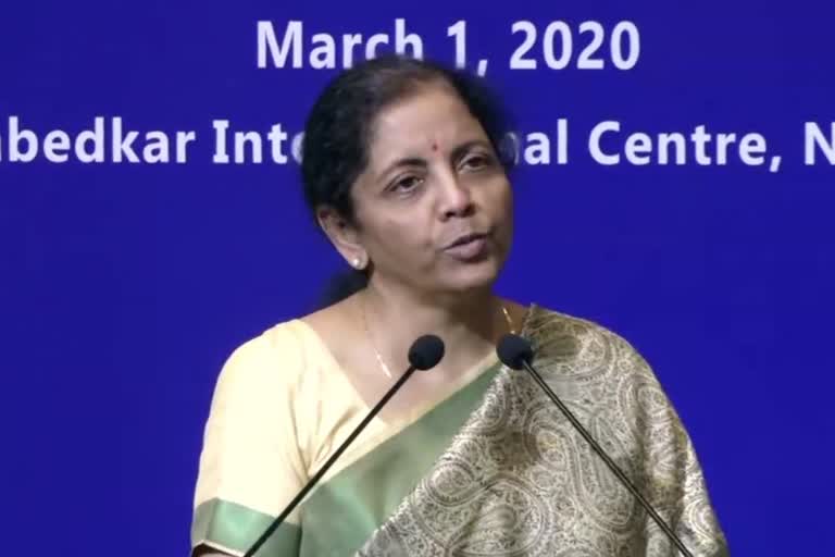 Finance Minister Nirmala Sitharaman