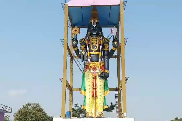 Statue of Lord Venkateswara Swamy in cadapa