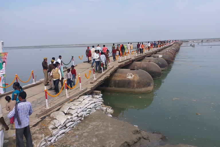 deputy cm keshav prasad maurya inaugurated pipa bridge