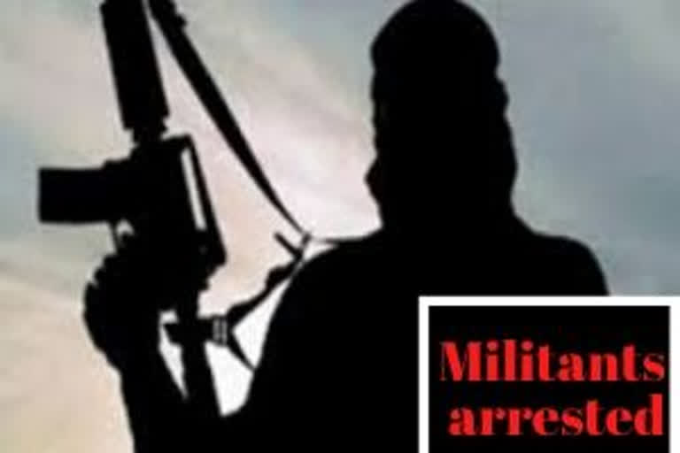 Lashkar-e-Toiba  Militants in Srinagar  Militants arrested in J&K  ലഷ്‌കര്‍ ഇ-ത്വയ്‌ബ  ശ്രീനഗറിലെ തീവ്രവാദികള്‍  തീവ്രവാദികള്‍ ജമ്മുകശ്മീരില്‍ അറസ്റ്റിലായി  ശ്രീനഗറില്‍ രണ്ട് ലഷ്‌കര്‍ ഇ-ത്വയ്‌ബ തീവ്രവാദികള്‍ അറസ്റ്റില്‍