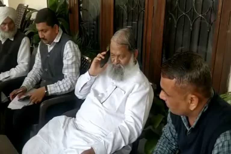 Anil Vij has sought action taken report from DGP