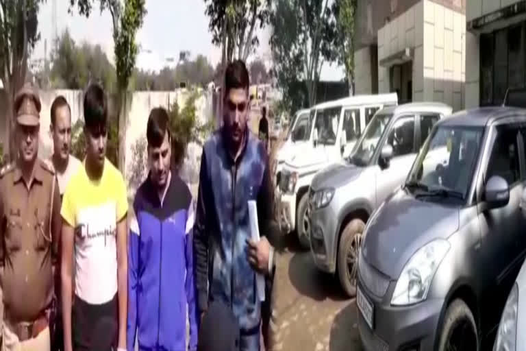 Ghaziabad police caught robbers