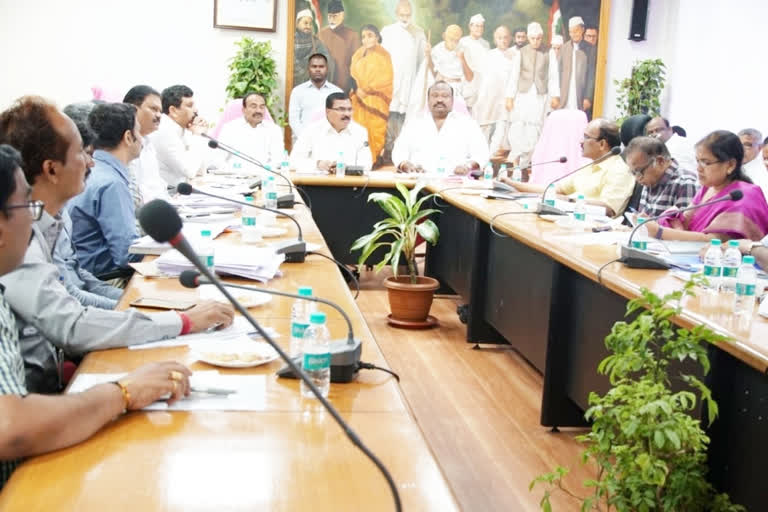 Sub-Committee of Ministers on issues of Rabi cultivation and Rice Millers at hyderabad