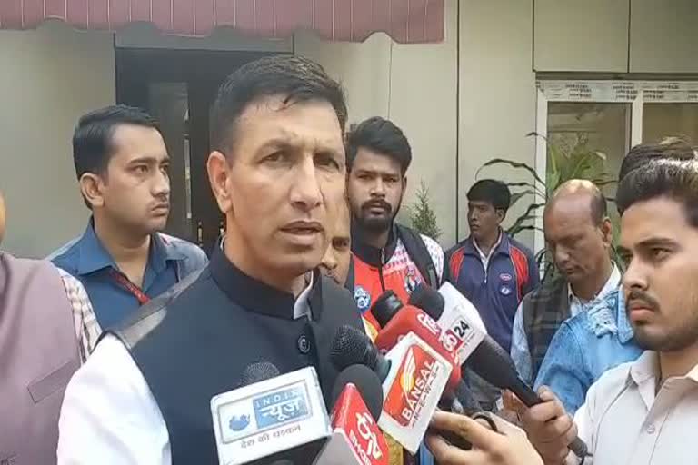 Minister Jitu Patwari claimed to win the Agar Malwa by-election