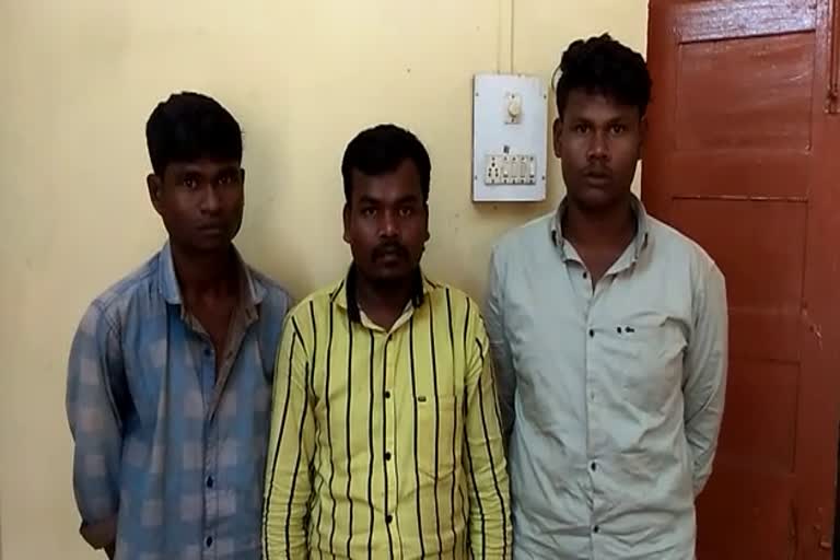 3 accused arrested of kidnapping and raping minor at dantewada