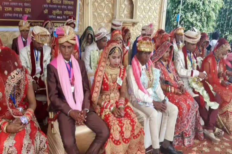 community wedding organized in Sohna