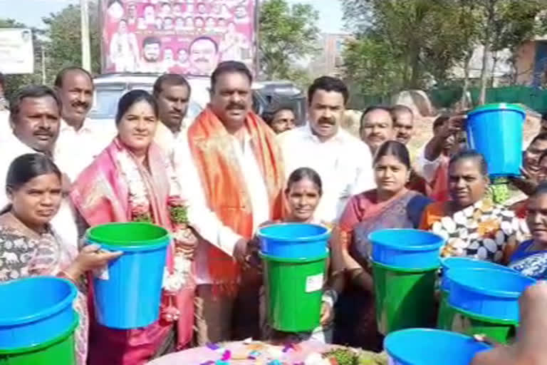 Rajandra nagar Mla Prakash goud Participate in Pattana pragati programme in Shamshabad