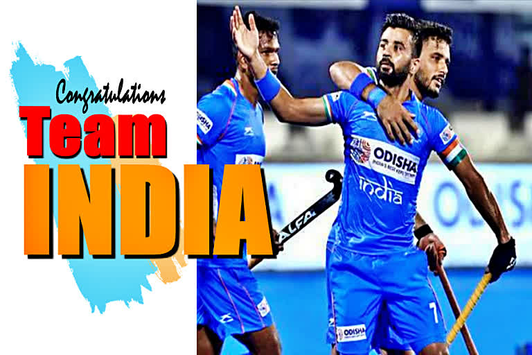 India's men's hockey team achieved the best ranking of 17 years