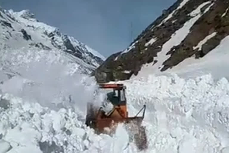 restored work  start of rohtang Pass in kullu