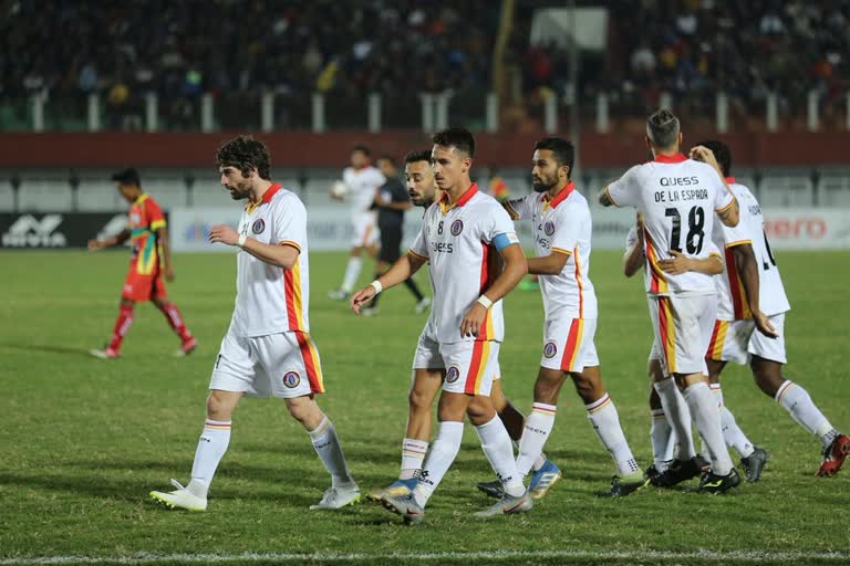 gokulam east bengal match draw