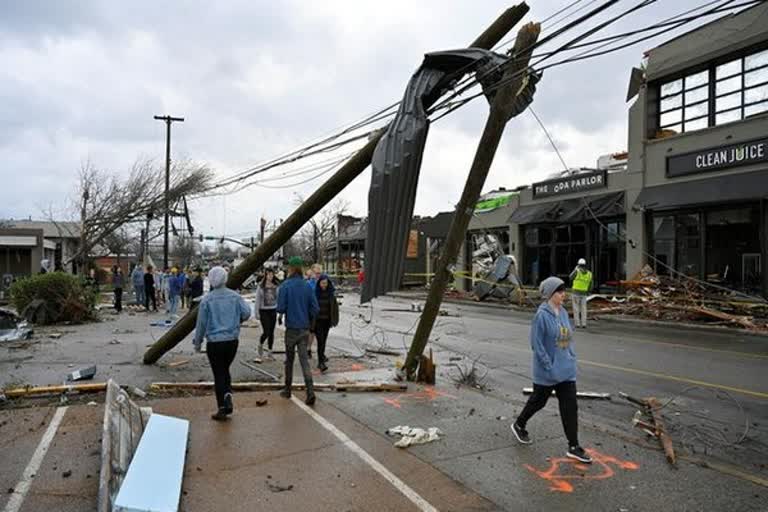 tornado hits nashville america