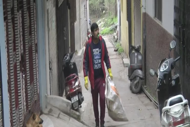 Garbage  collected door-to-door in Nahan