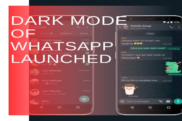 WhatsApp launches Dark Mode for both iPhone and Android