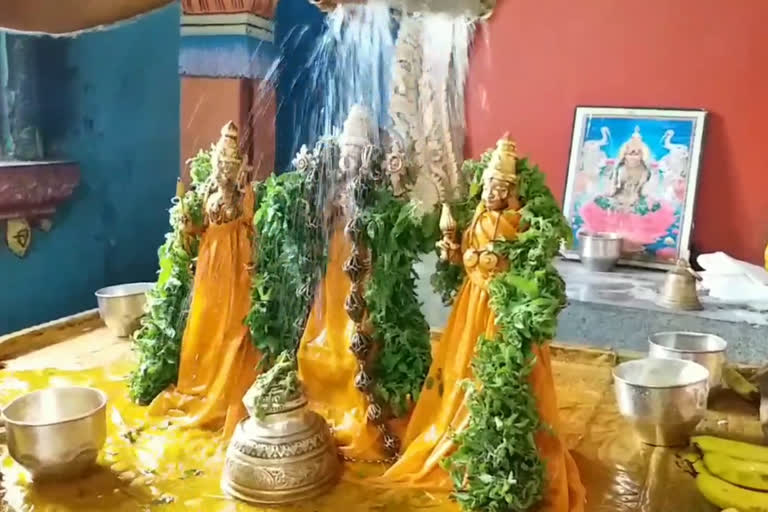 bhadradri snapana thirumanjanam