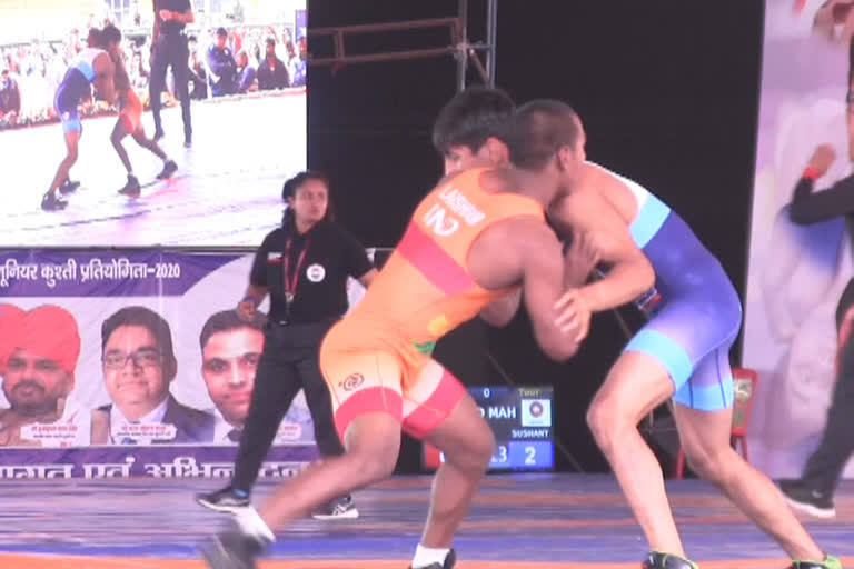 wrestling competition organized in mandi