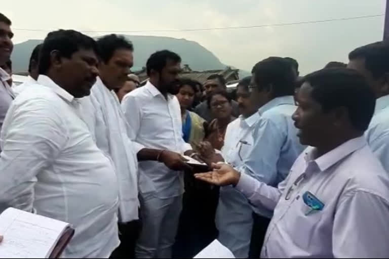 st committee visits araku