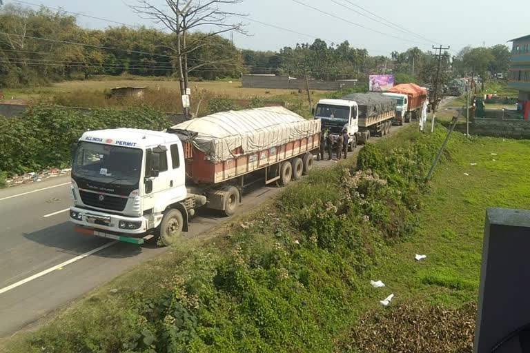 ILLEGAL COAL TRUCK SIZED AT TEZPUR