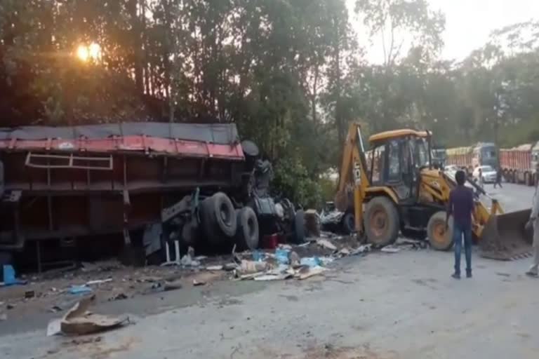 Horrific road accident in Surajpur