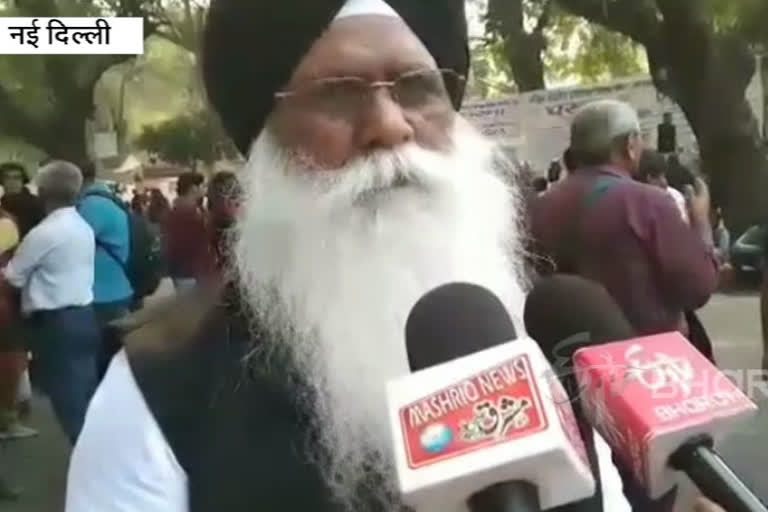 All India Peace Mission President Sardar Daya Singh blamed Kejriwal government on Delhi violence