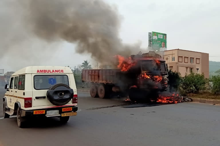 road accident in chandikhol