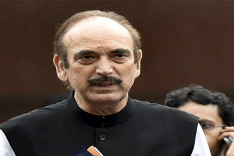 Ghulam Nabi Azad  ഗുലാം നബി ആസാദ്  Delhi violence  ഡൽഹി അക്രമം  ഡൽഹി അക്രമത്തെക്കുറിച്ച് പ്രസ്താവന ഇറക്കണമെന്ന് ഗുലാം നബി ആസാദ്  Ghulam Nabi Azad urges govt to issue statement on Delhi violence