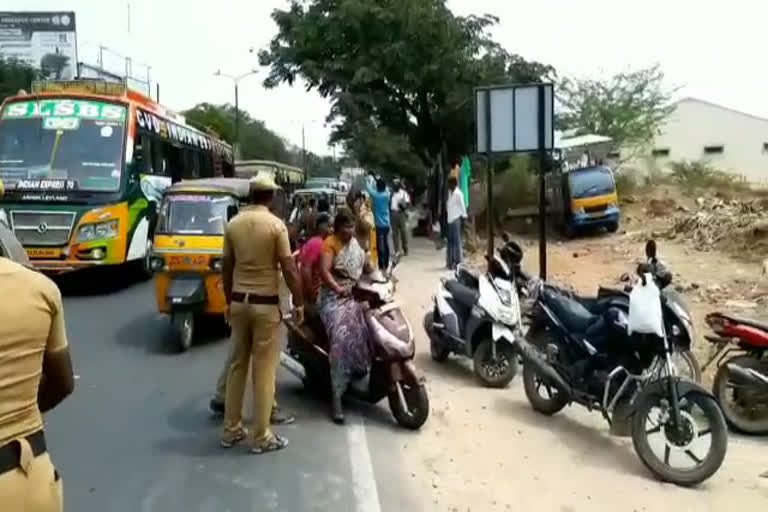 Police Special Vehicle Vheckup வேலூர் போலீஸ் சிறப்பு வாகன சோதனை கட்பாடி போலீஸ் சிறப்பு வாகன சோதனை போலீஸ் சிறப்பு வாகன சோதனை