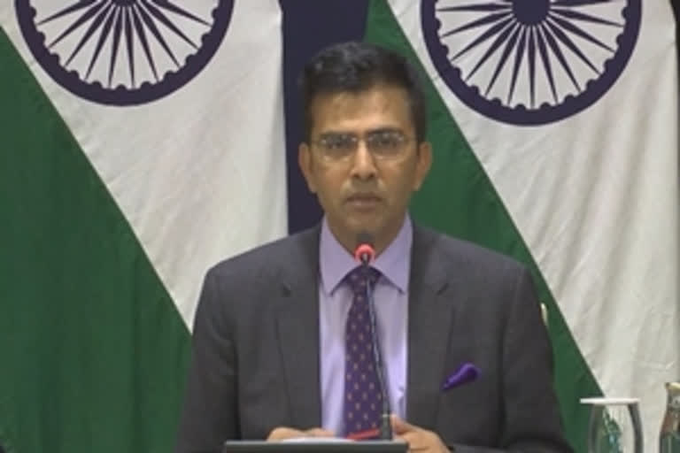 MEA Spokesperson Raveesh Kumar