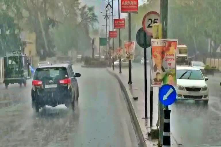 rain in Ajmer, कोरोना वायरस, ajmer news, अजमेर में बारिश