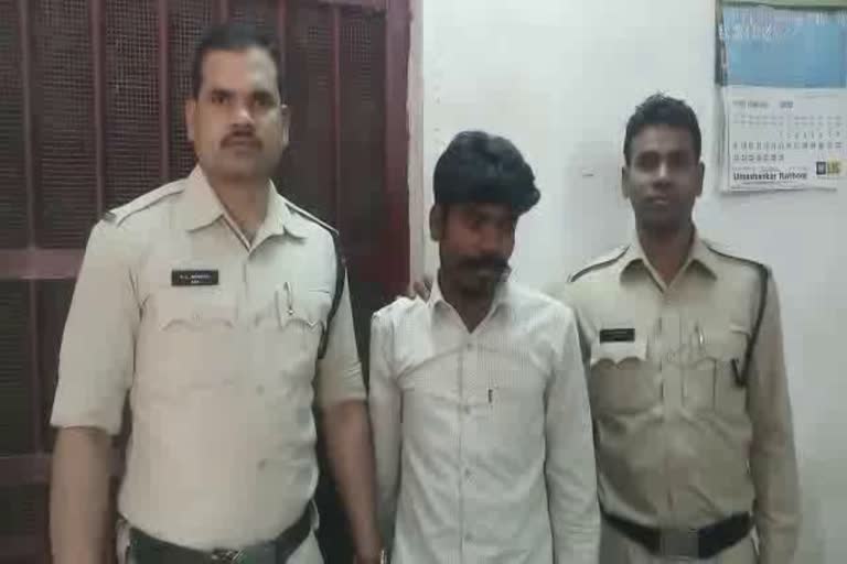 one accused who attacked the family was arrested in bilaspur