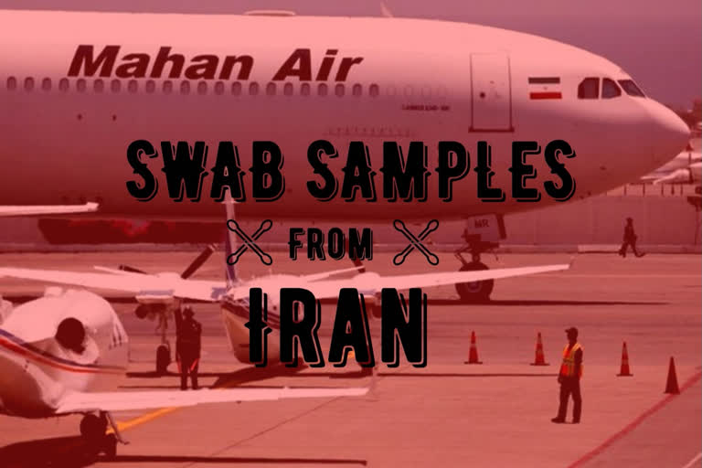 Iran flight to bring swab samples of 300 stranded Indians