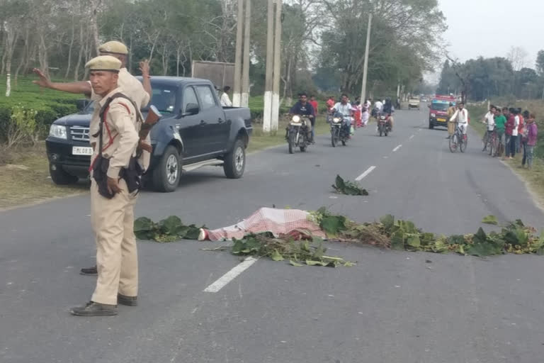 Road accident in Rangapara