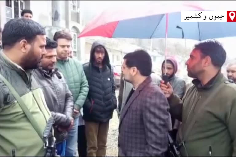 deputy commissioner bandipora visits far flung areas, takes stock of medical facilities