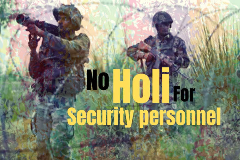 Govt issues advisory: No 'Holi' for Army, Navy, IAF and their families this year