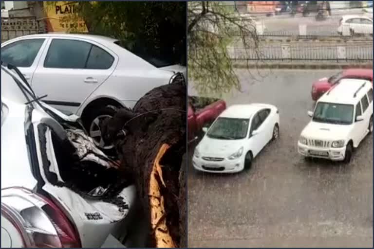 जयपुर की खबर, heavy rain in jaipur