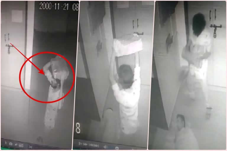 robbery at trichy cctv footage