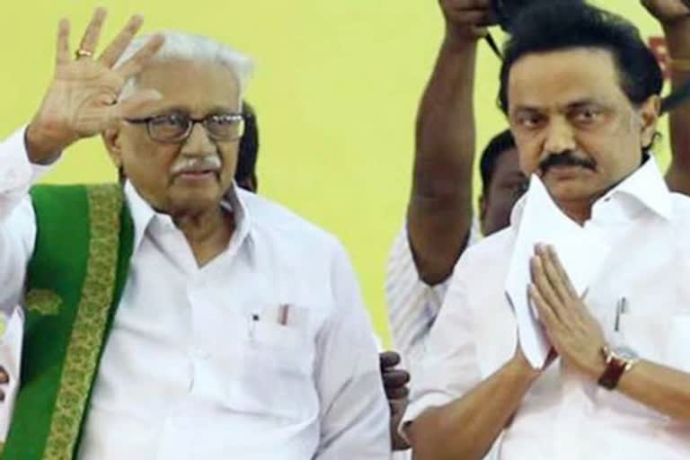 dmk anbazhagan died