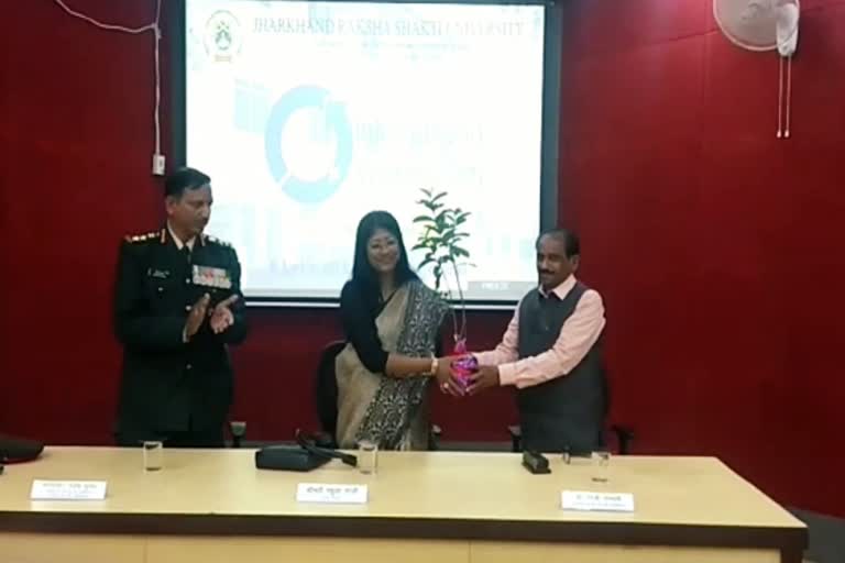 Raksha Shakti University organized a workshop on  subject of women empowerment