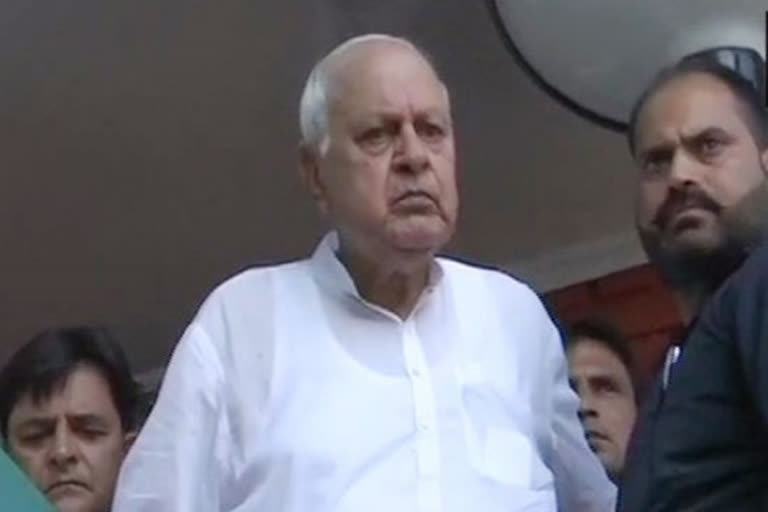 Farooq Abdullah's detention clear signal of centre's 'contempt' for Kashmiri representation