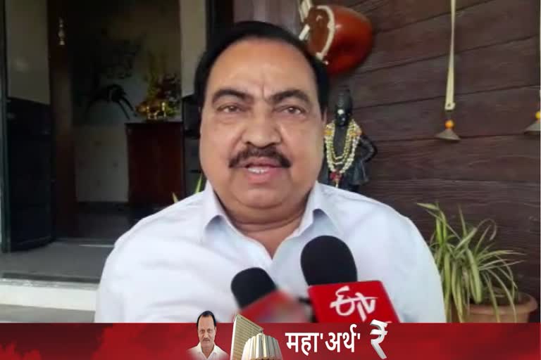 bjp leader eknath khadase