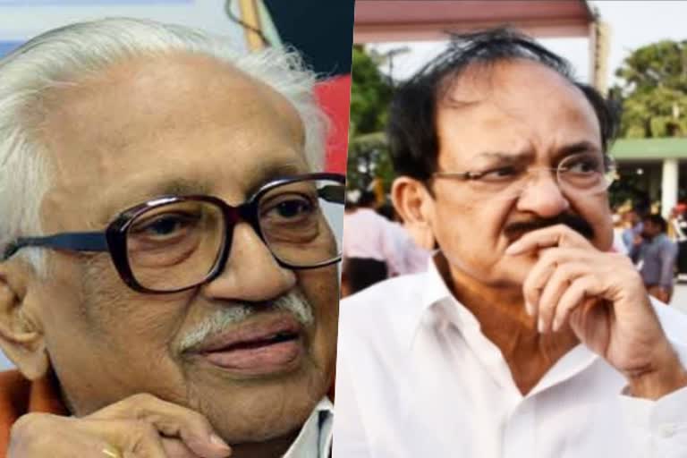 Venkaiah Naidu on K Anbazhagan death