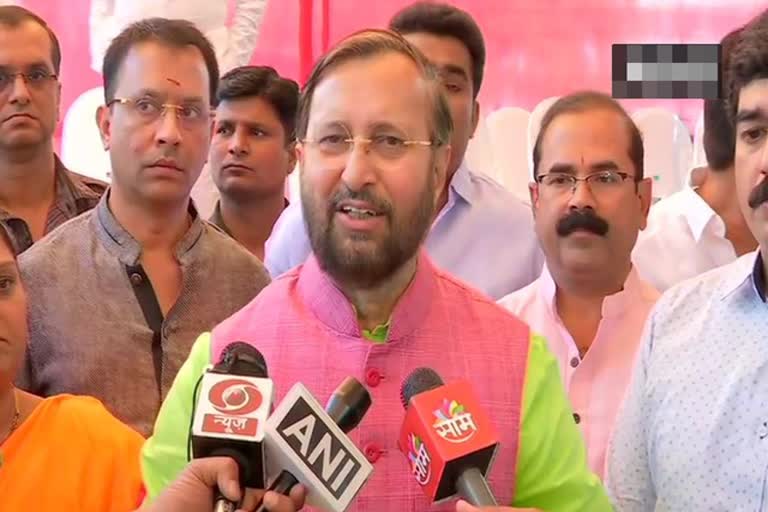 Javadekar on lifting ban on two channels