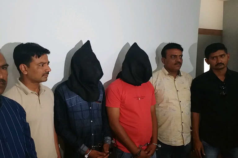 Police arrested the accused, firing in public in dhrol