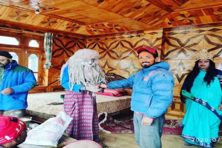 Holi festival begins in Sangla Kinnaur