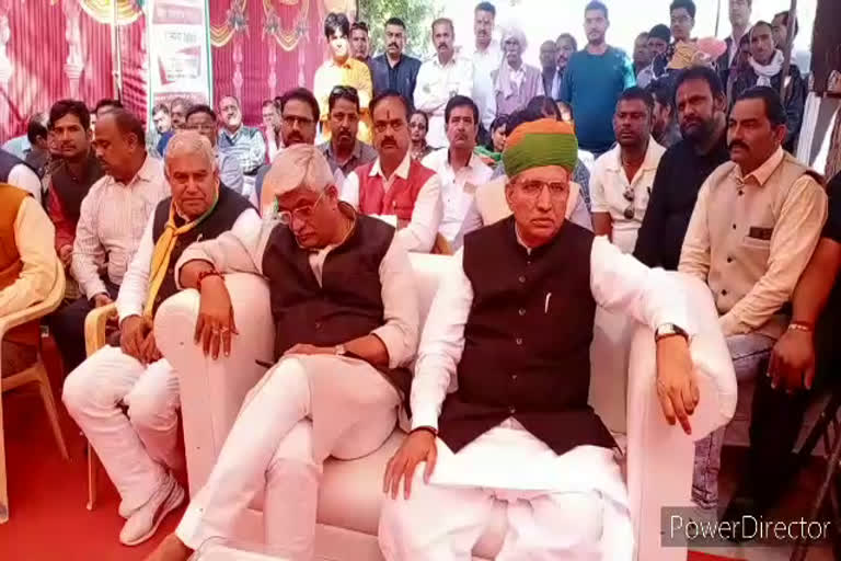 बीकानेर की खबर, gajendra singh arrives bikaner