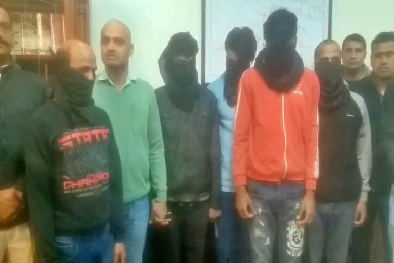 panchkula police crime branch arrested 3 theft