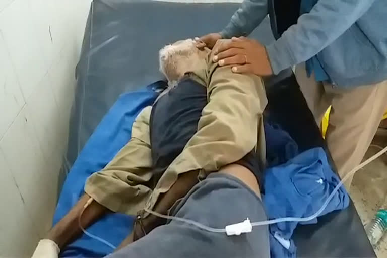 चूरू की खबर, elderly attempt suicide