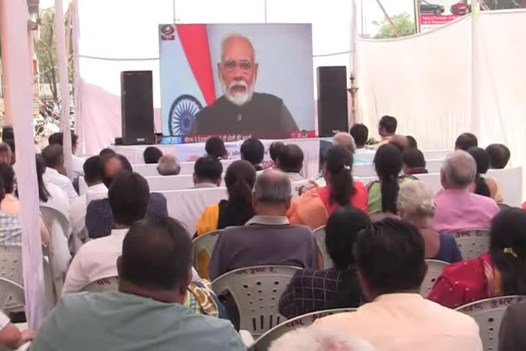 Bharatiya Janata Party celebrates Jan aushadhi Day in Vadodara