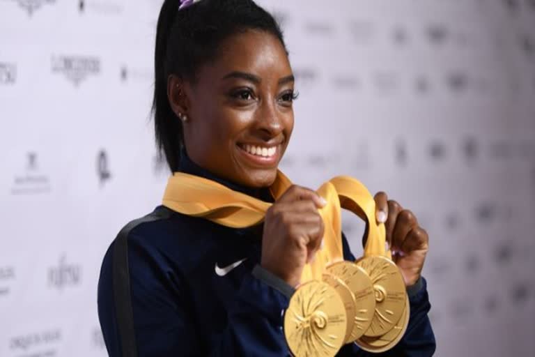 A special story on gymnast Simone Biles