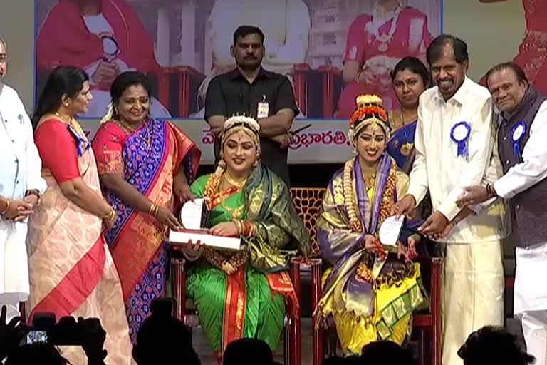 MLA ROJA CLASSICAL DANCE at rabhindrabharati in Hyderabad